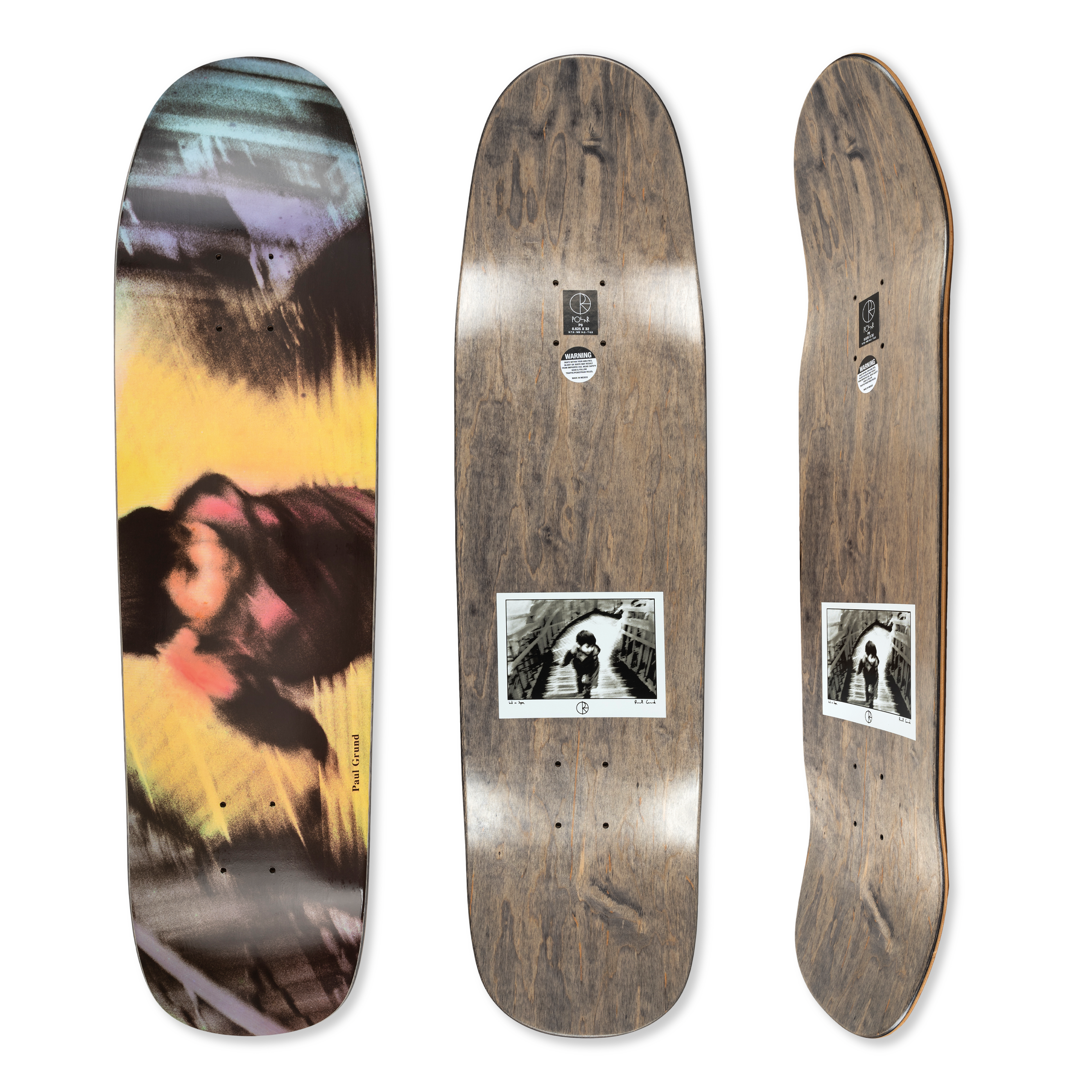 GRUND'S "KID IN JAPAN" DECK (8.625" - P9 SHAPE)