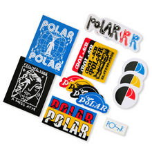 Lade das Bild in den Galerie-Viewer, POLAR SKATE CO. - &quot;SUMMER 24&quot; STICKER PACK
