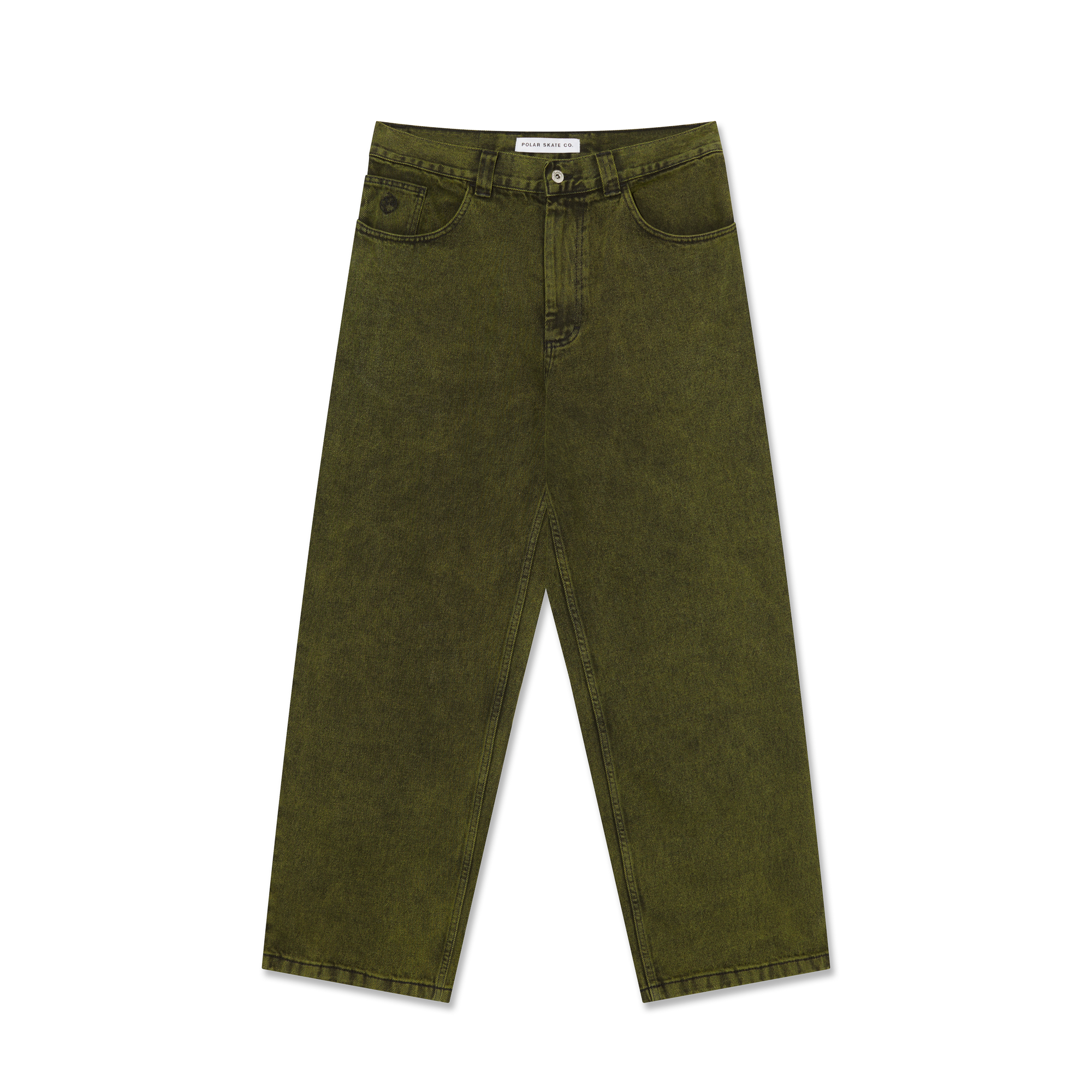 "BIG BOY" DENIM PANTS (GREEN/BLACK)