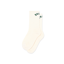 Carica l&#39;immagine nel visualizzatore di Gallery, POLAR SKATE CO. - &quot;COLLEGE&quot; BIG RIB SOCKS (CLOUD WHITE)
