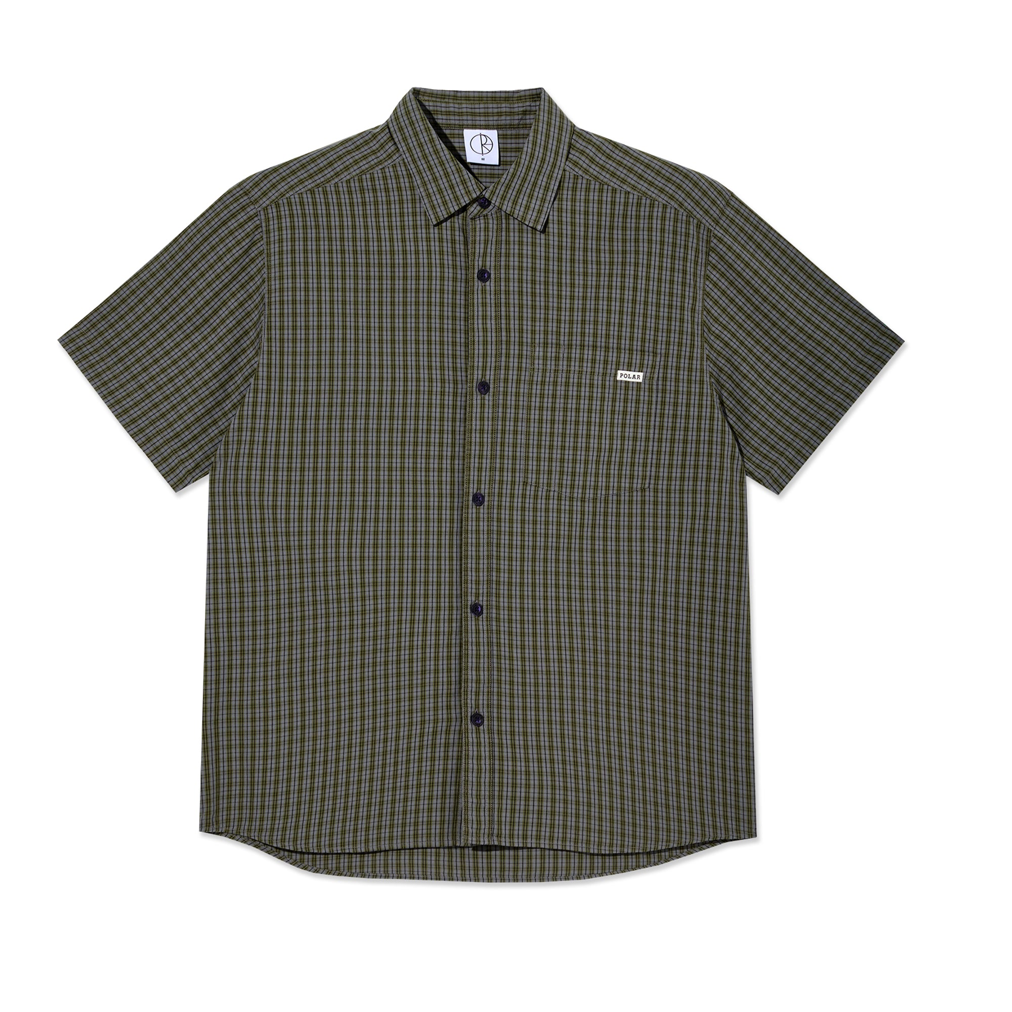 "MITCHELL" SHIRT (BLACK/GREEN)