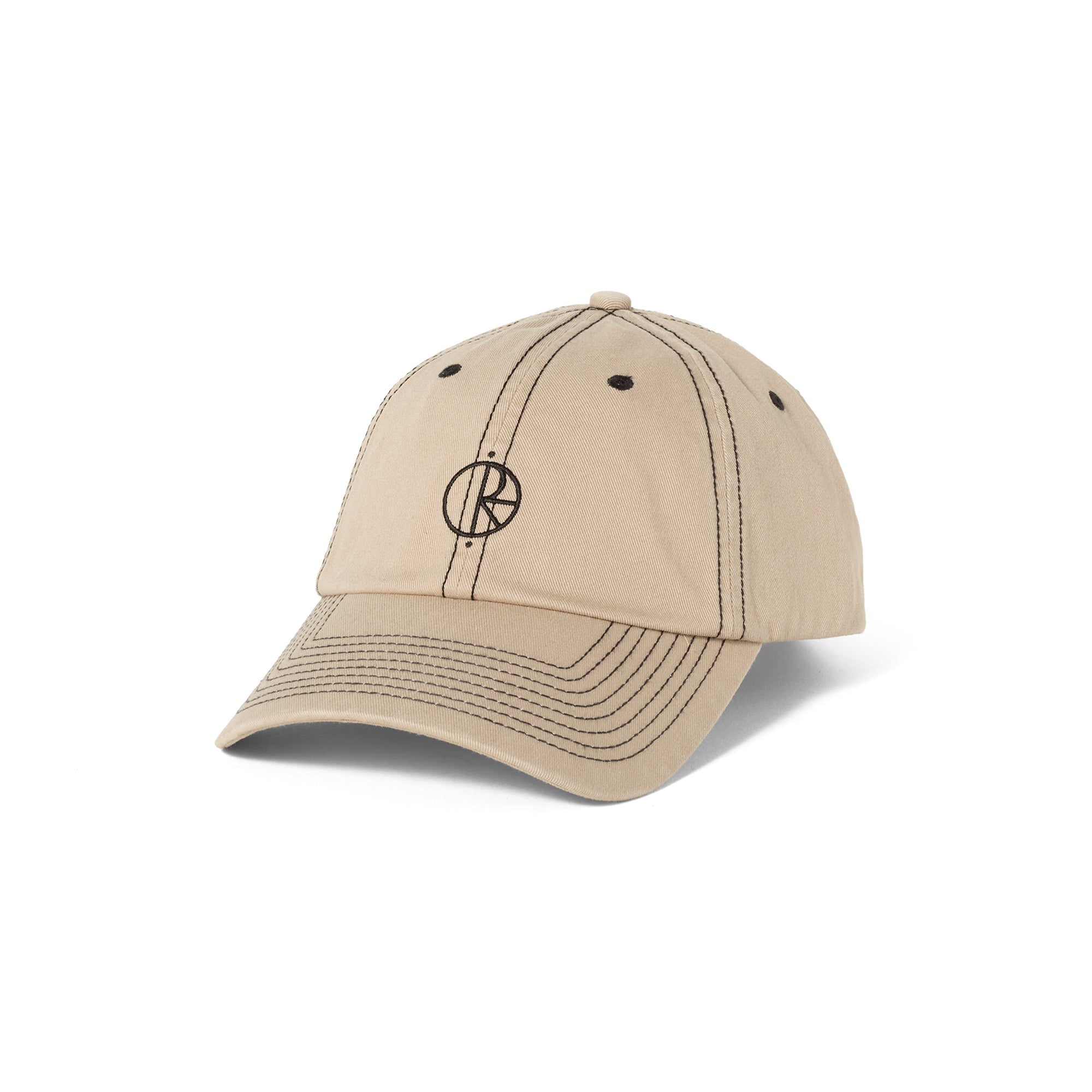"SAI" CONTRAST HAT (WASHED TAUPE)