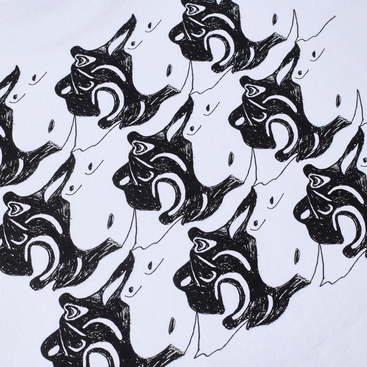 "2 GUYS" T-SHIRT (WHITE)-4