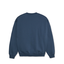 Load image into Gallery viewer, POLAR SKATE CO. - &quot;FACES&quot; DAVE CREWNECK (GREY BLUE)
