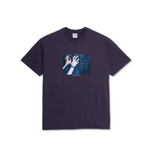 Load image into Gallery viewer, POLAR SKATE CO. - &quot;CAGED HANDS&quot; T-SHIRT (DARK VIOLET)
