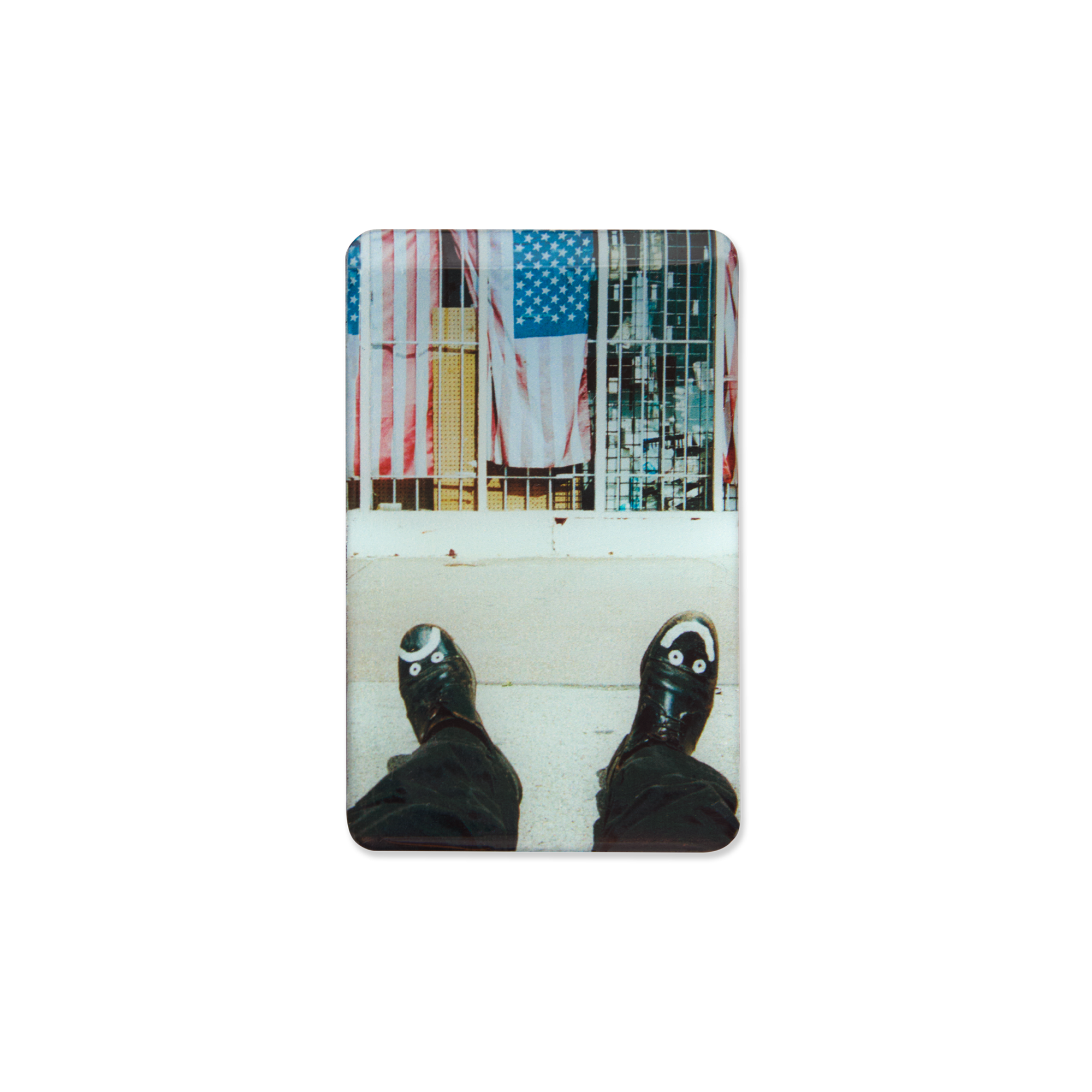 "FLAGS" MAGNET