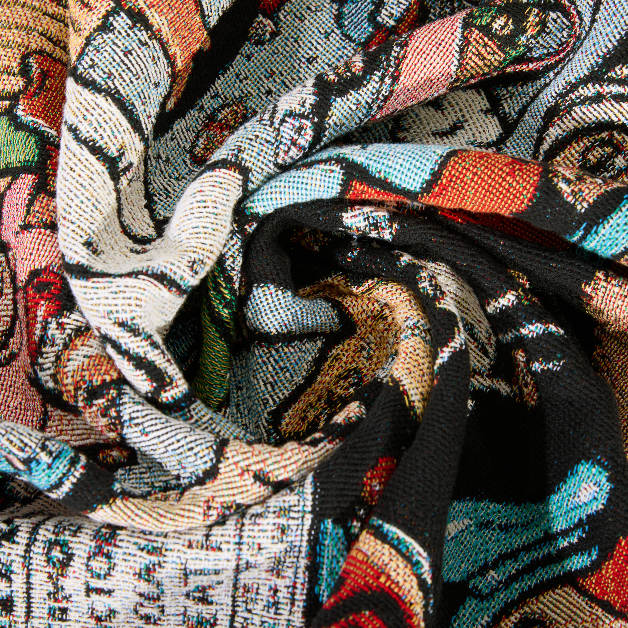 "STREET CORNER" THROW BLANKET