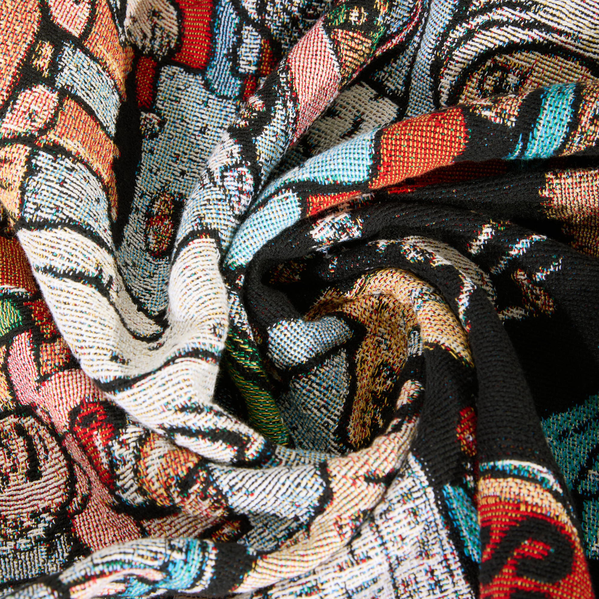 "STREET CORNER" THROW BLANKET-3