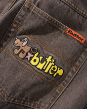 Lade das Bild in den Galerie-Viewer, BUTTER GOODS - &quot;POOCH&quot; DENIM PANTS (WASHED BROWN)
