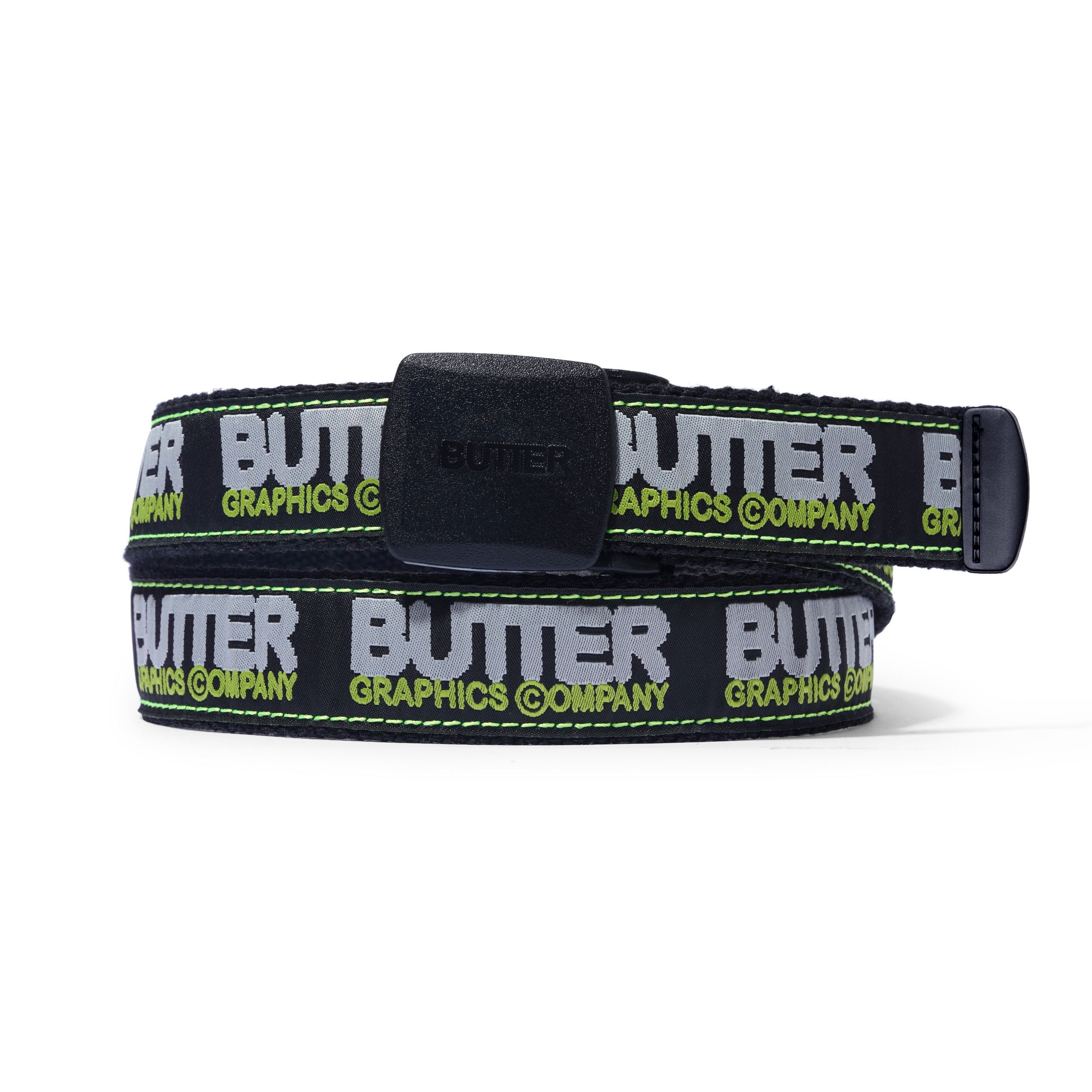 "PROGRAM" WOVEN BELT (BLACK)
