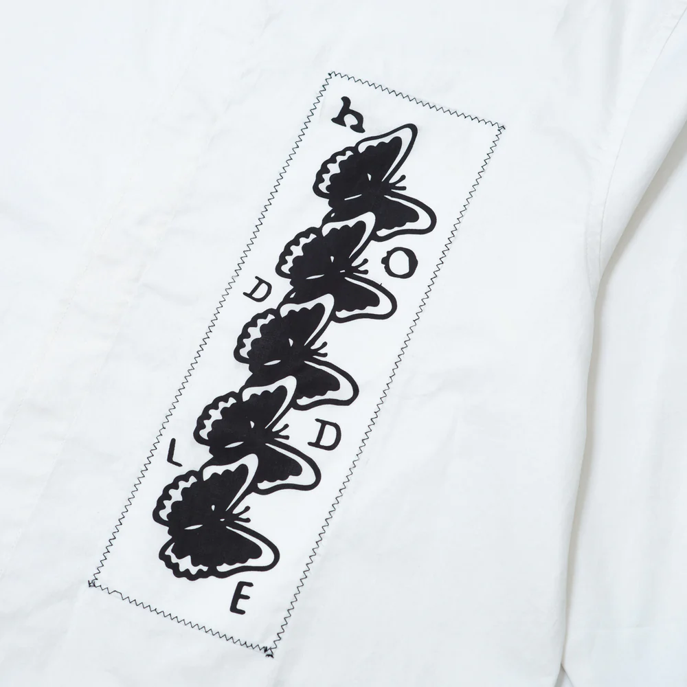 HODDLE - "BUTTERFLY" OXFORD SHIRT (SIZE M)