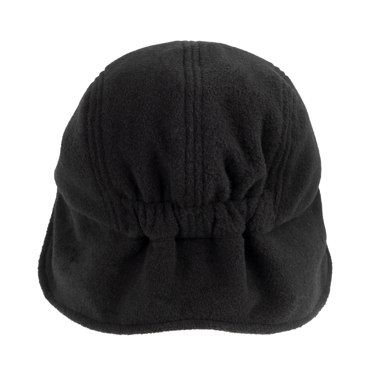 "REVERSIBLE" FLAP HAT (BLACK/GREY)-8