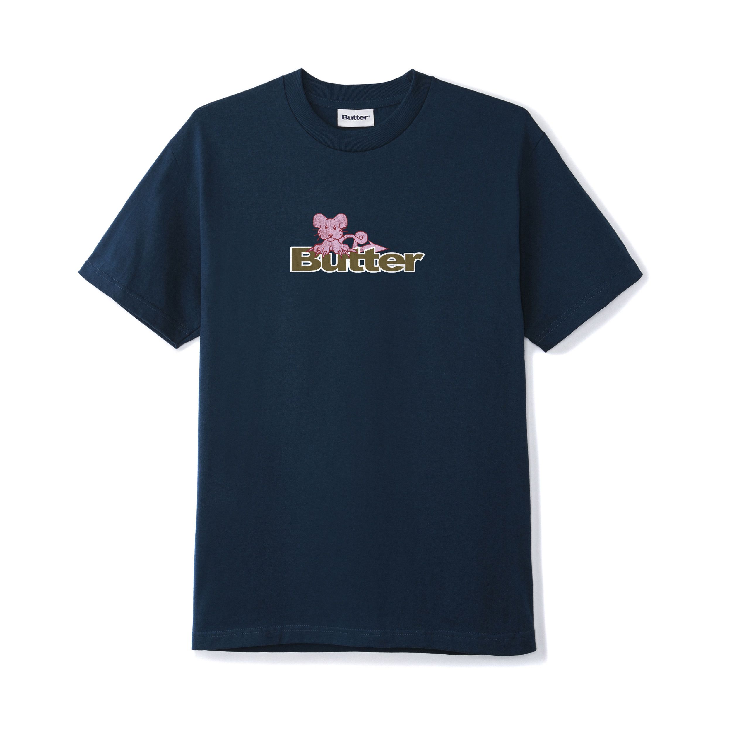 "RAT LOGO" T-SHIRT (NAVY)