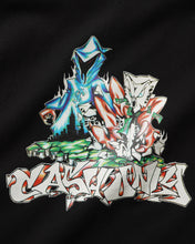 Carica l&#39;immagine nel visualizzatore di Gallery, CASH ONLY - &quot;REAPER&quot; T-SHIRT (BLACK)
