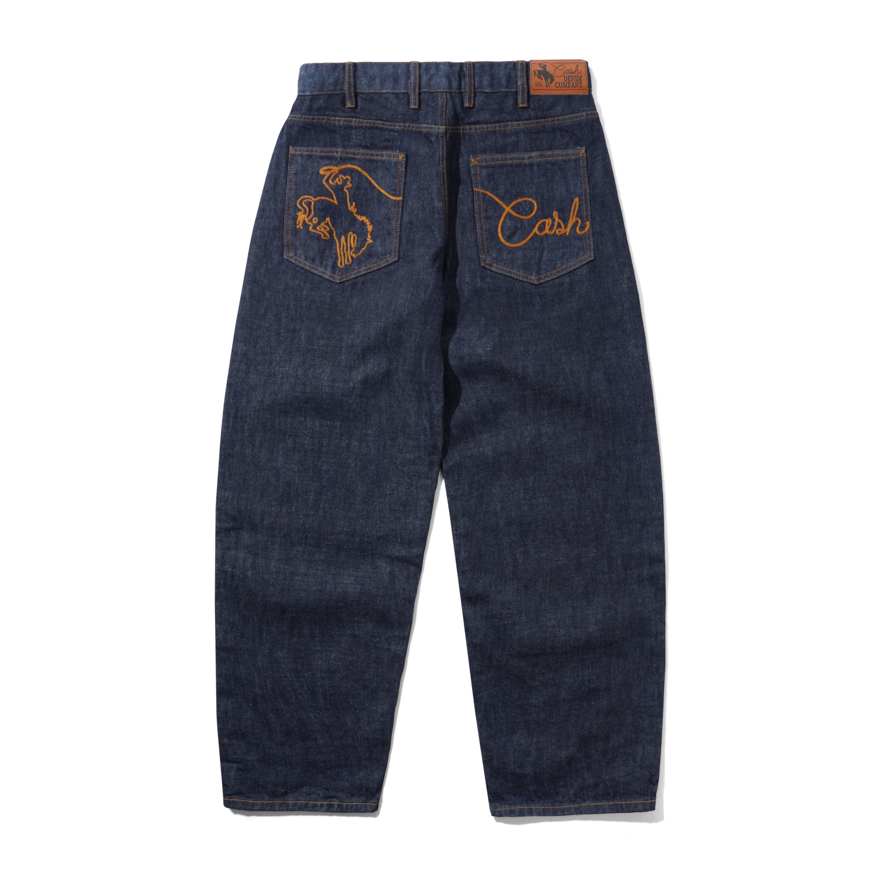"RODEO" DENIM PANTS (BLUE SELVEDGE)