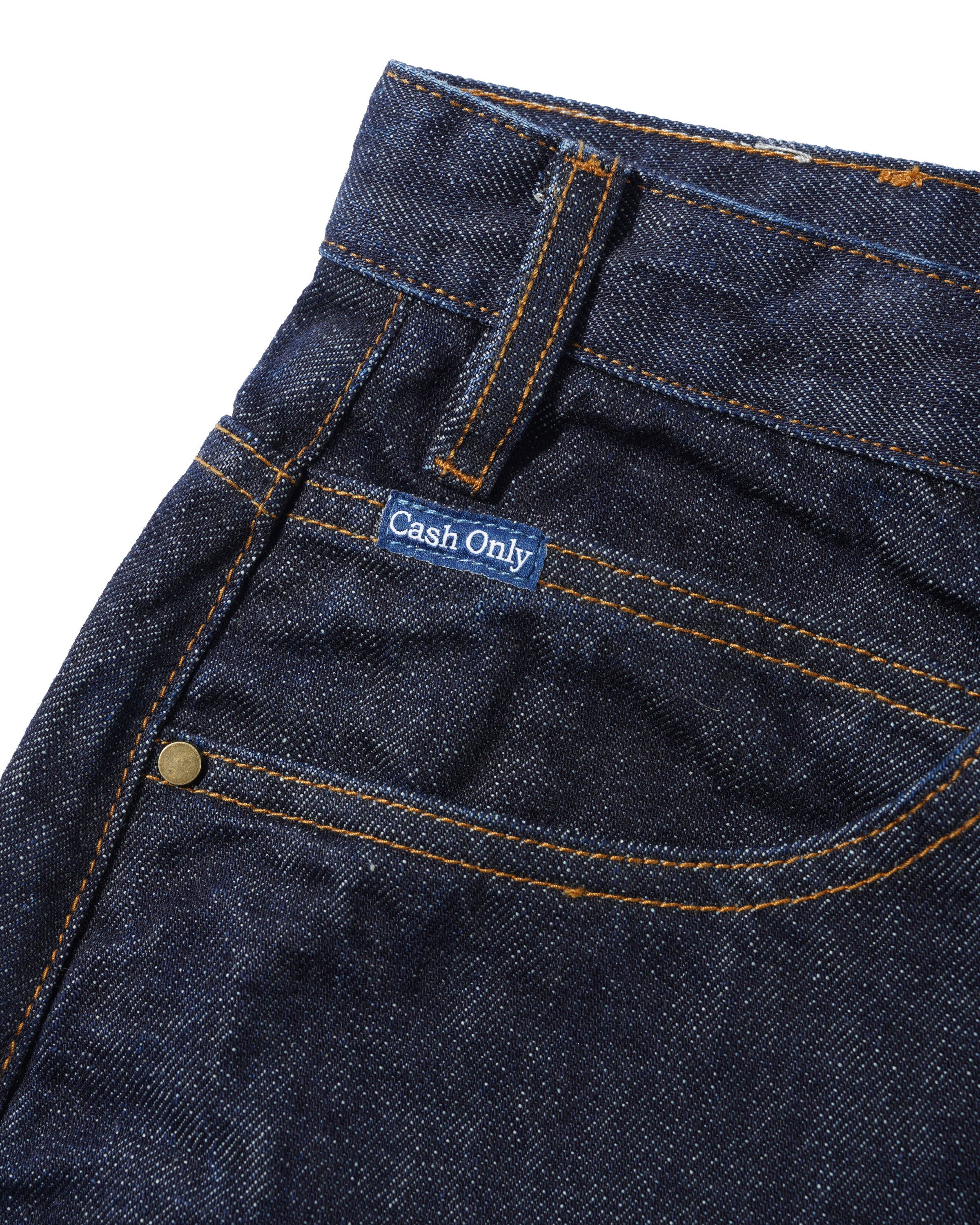"RODEO" DENIM PANTS (BLUE SELVEDGE)-3