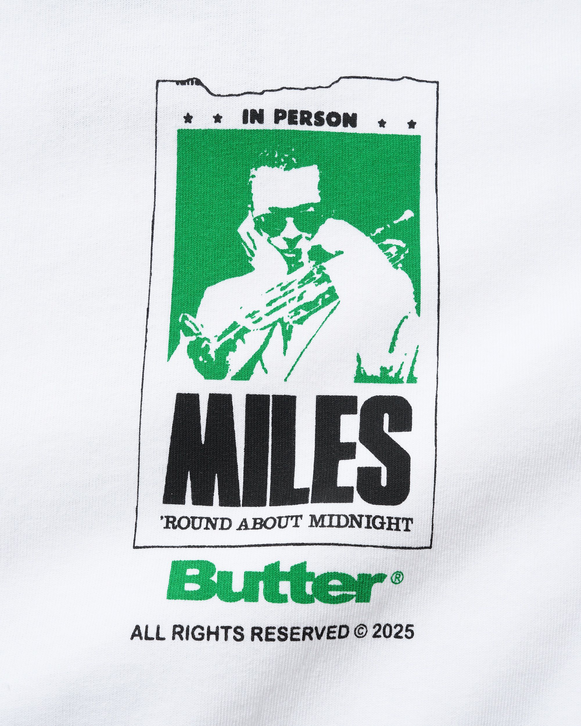 "ROUND ABOUT MIDNIGHT" T-SHIRT (WHITE)-3