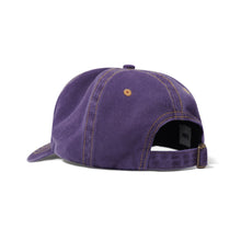 Lade das Bild in den Galerie-Viewer, BUTTER GOODS - &quot;ROUNDED LOGO&quot; 6 PANEL HAT (PURPLE)
