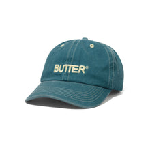 Charger l&#39;image dans la galerie, BUTTER GOODS - &quot;ROUNDED LOGO&quot; 6 PANEL HAT (WASHED OCEAN)
