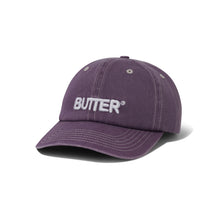 Charger l'image dans la galerie, BUTTER GOODS - "ROUNDED LOGO" 6P HAT (WASHED EGGPLANT)
