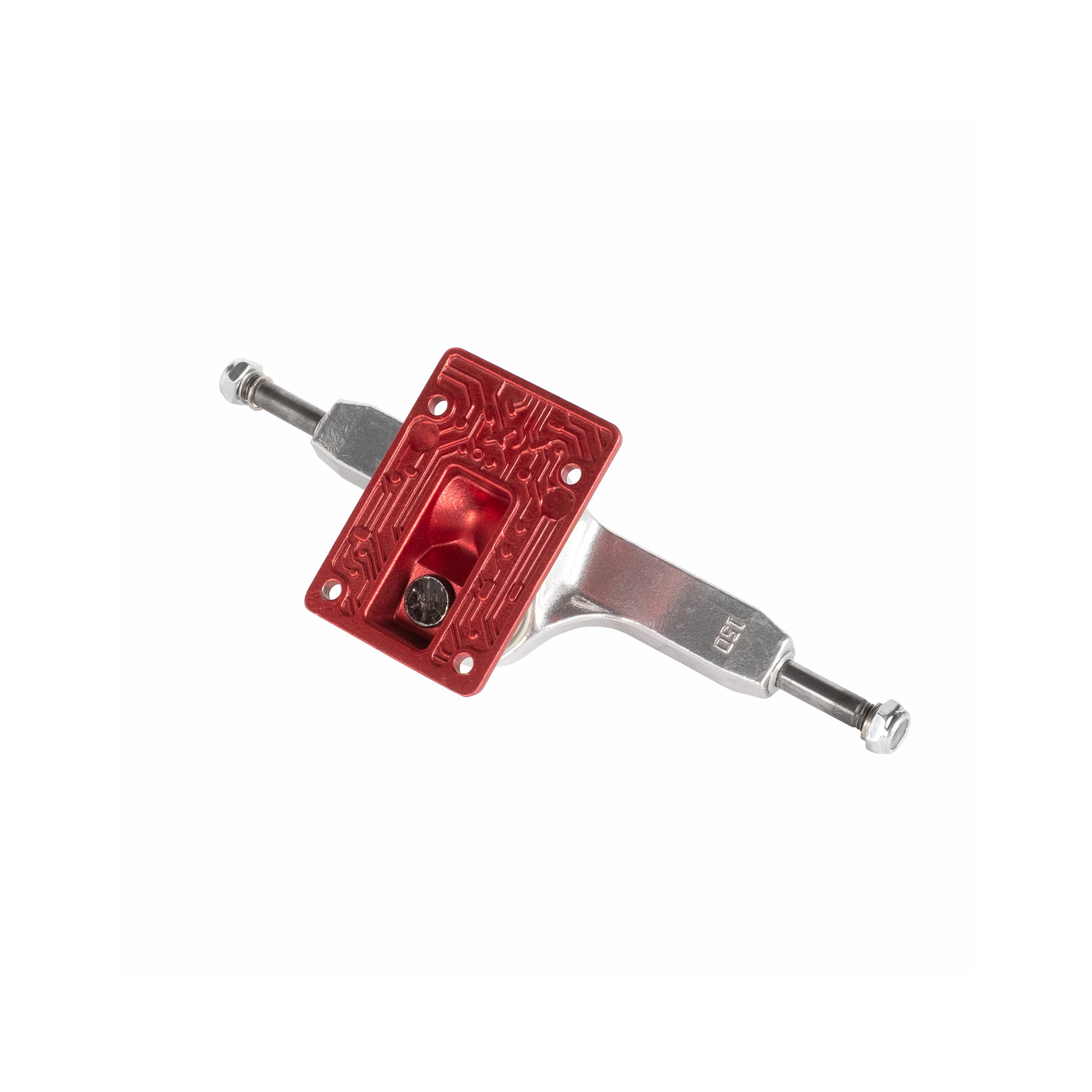 "3" SOLID POLISHED/RED TRUCKS (SET - VARIOUS SIZES)-5