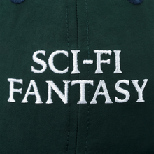Load image into Gallery viewer, SCI-FI FANTASY - &quot;NYLON LOGO&quot; HAT (GREEN/BLUE)
