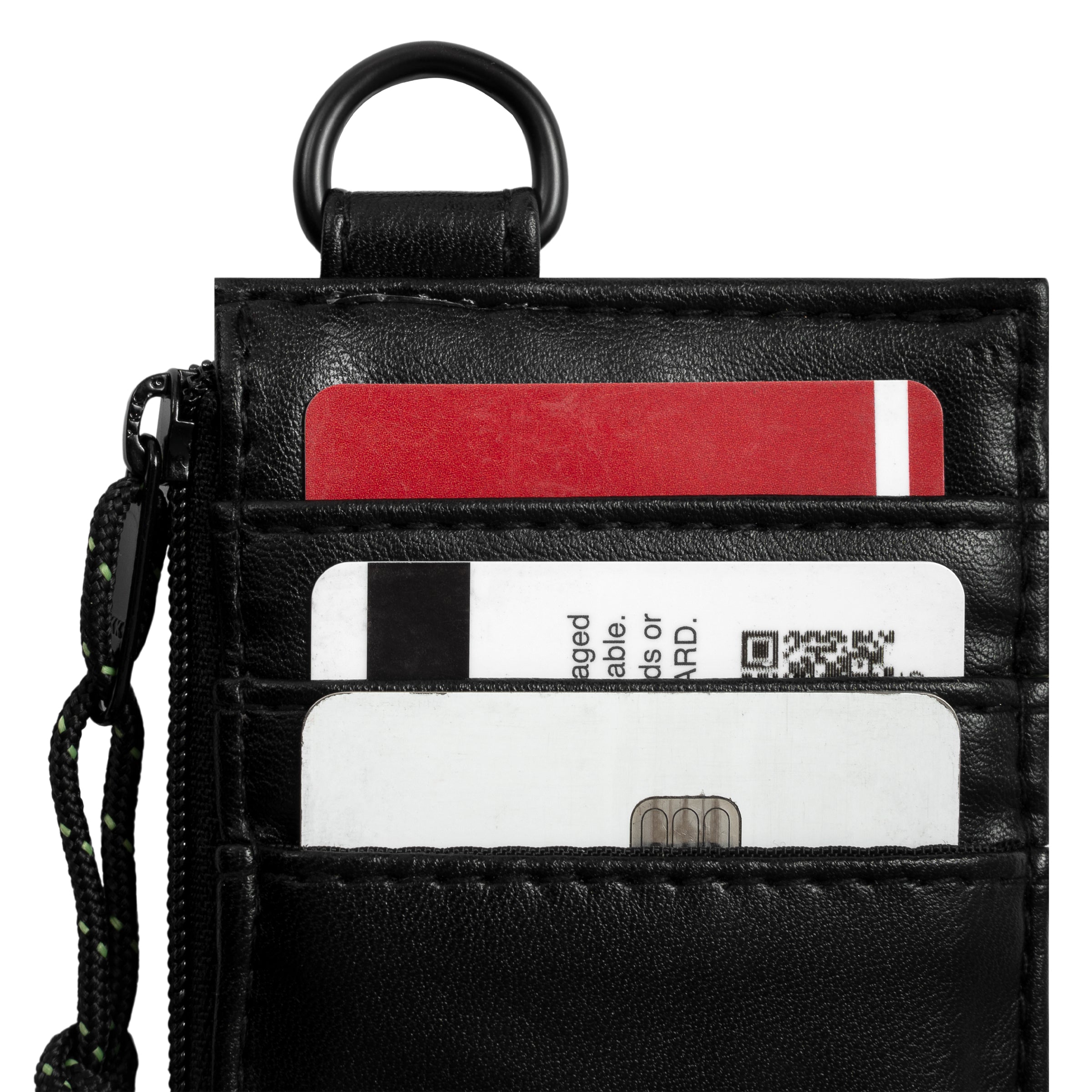 "SCI-FI" CARD HOLDER (BLACK)-3