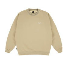 Load image into Gallery viewer, MAGENTA SKATEBOARDS - &quot;SCRIPT&quot; CREWNECK (BEIGE)
