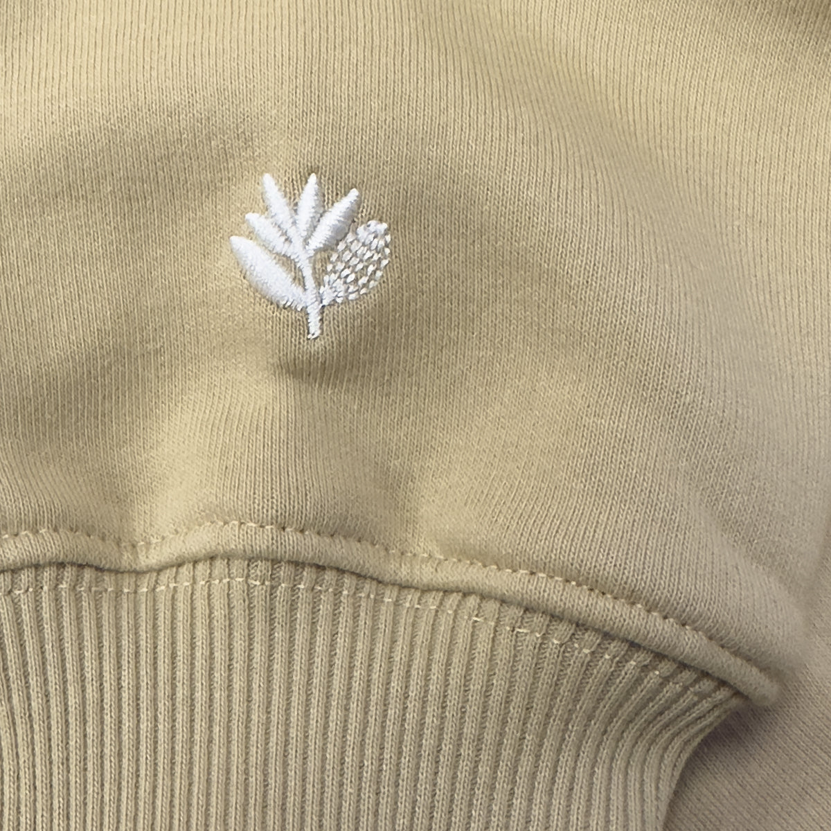 "SCRIPT" CREWNECK (BEIGE)-3