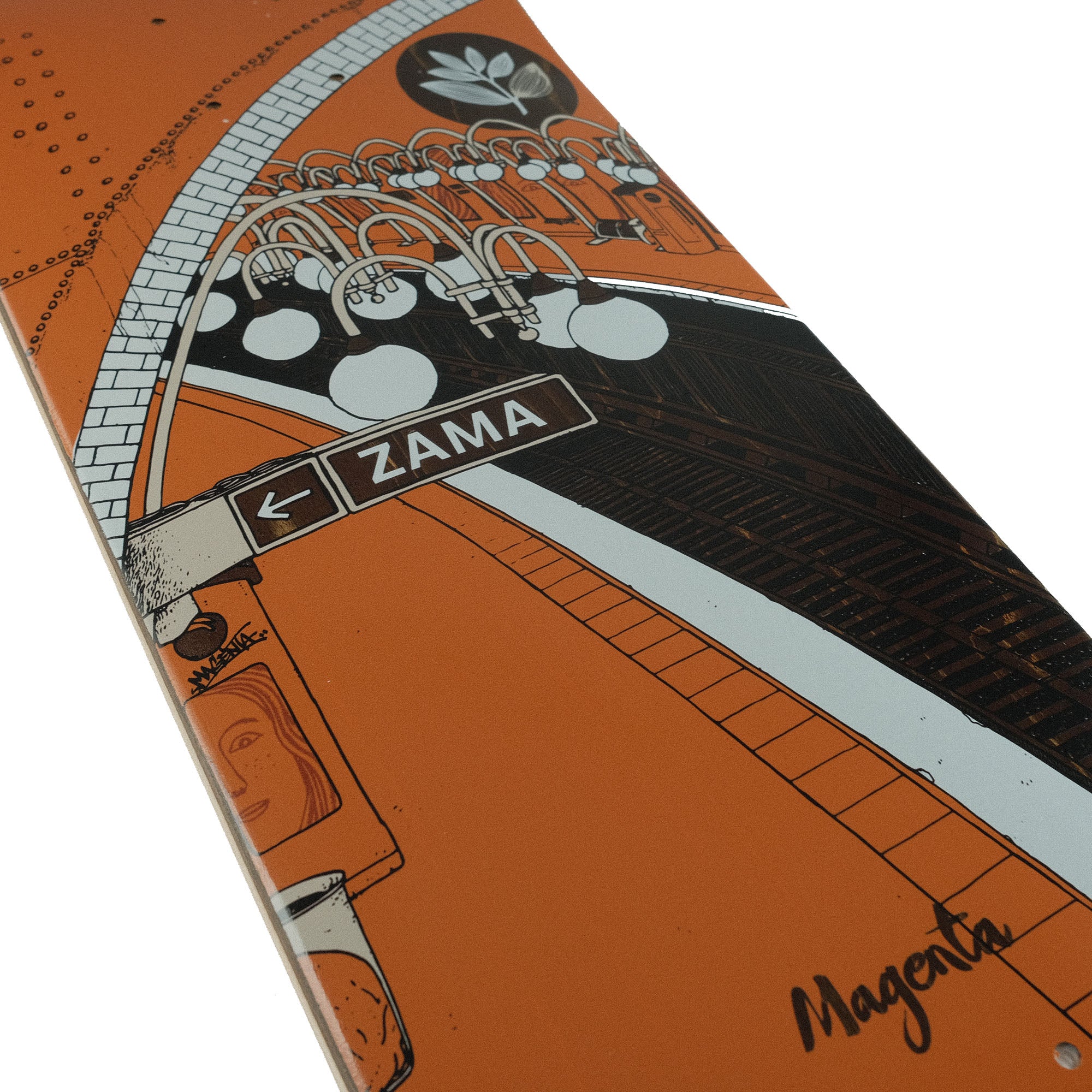 SHOGO ZAMA'S "METRO" DECK (7.875")