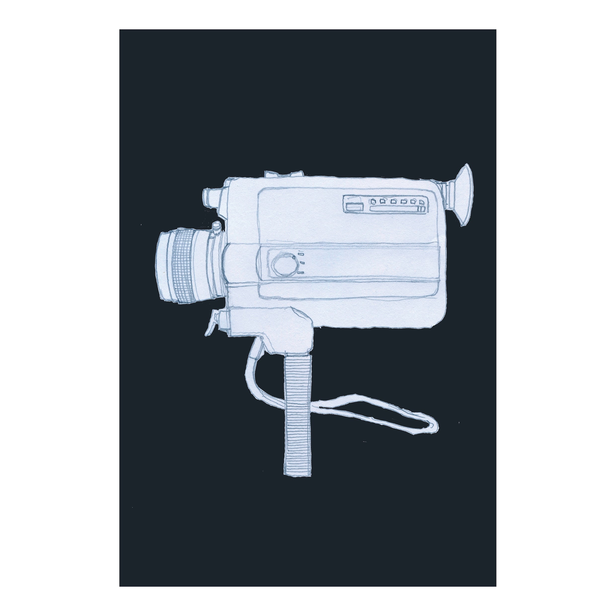 "SUPER 8" PRINT (A3)