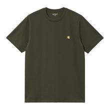 Load image into Gallery viewer, CARHARTT WIP - &quot;CHASE&quot; T-SHIRT (OLIVE/GOLD)
