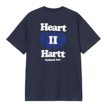 Afbeelding in Gallery-weergave laden, CARHARTT WIP - &quot;HEART II HARTT&quot; T-SHIRT (NAVY)

