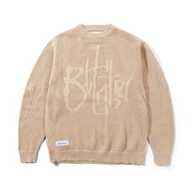 Carica l&#39;immagine nel visualizzatore di Gallery, BUTTER GOODS - &quot;SCRIBBLE&quot; KNIT SWEATER (CREAM)
