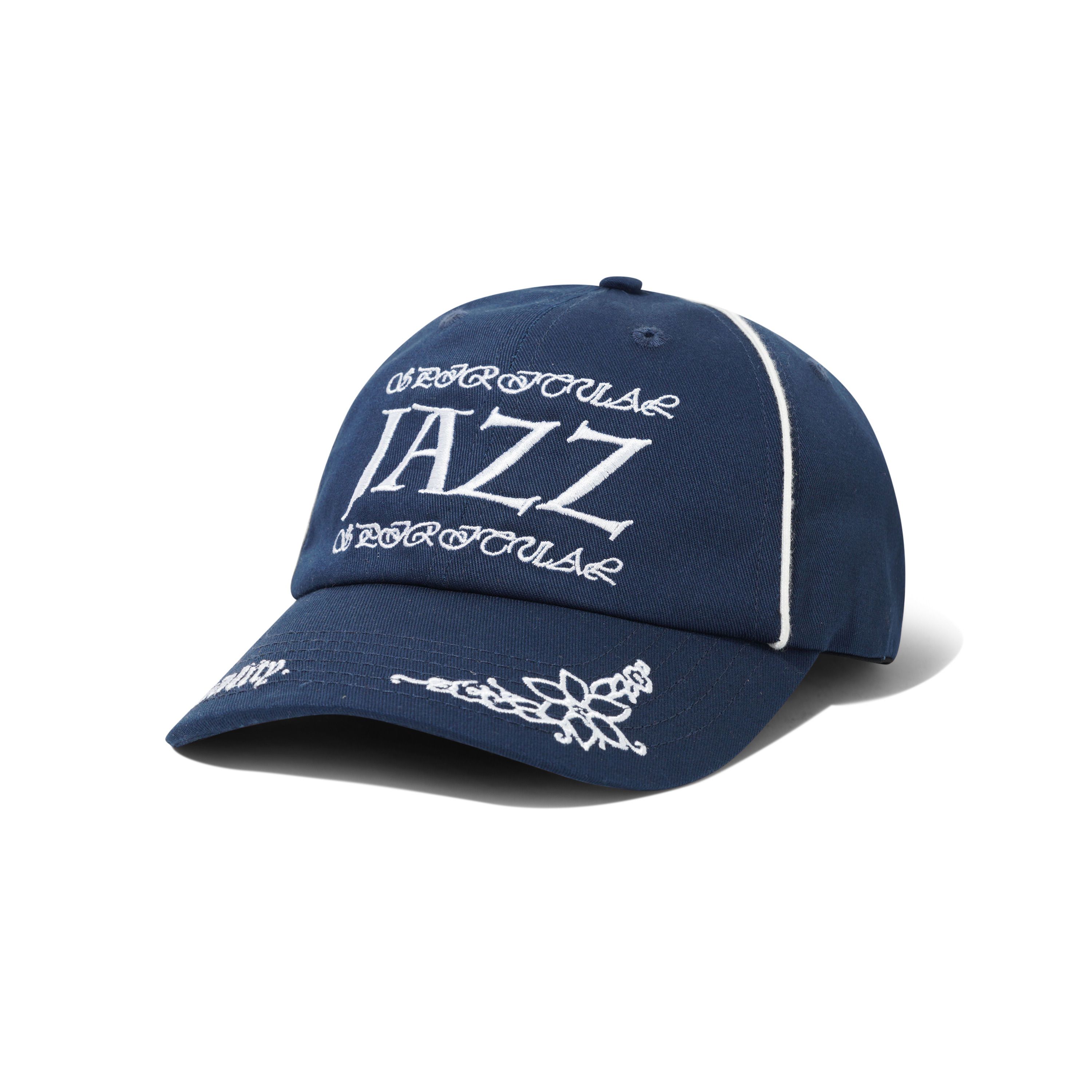 "SPIRITUAL" 6 PANEL HAT (NAVY)