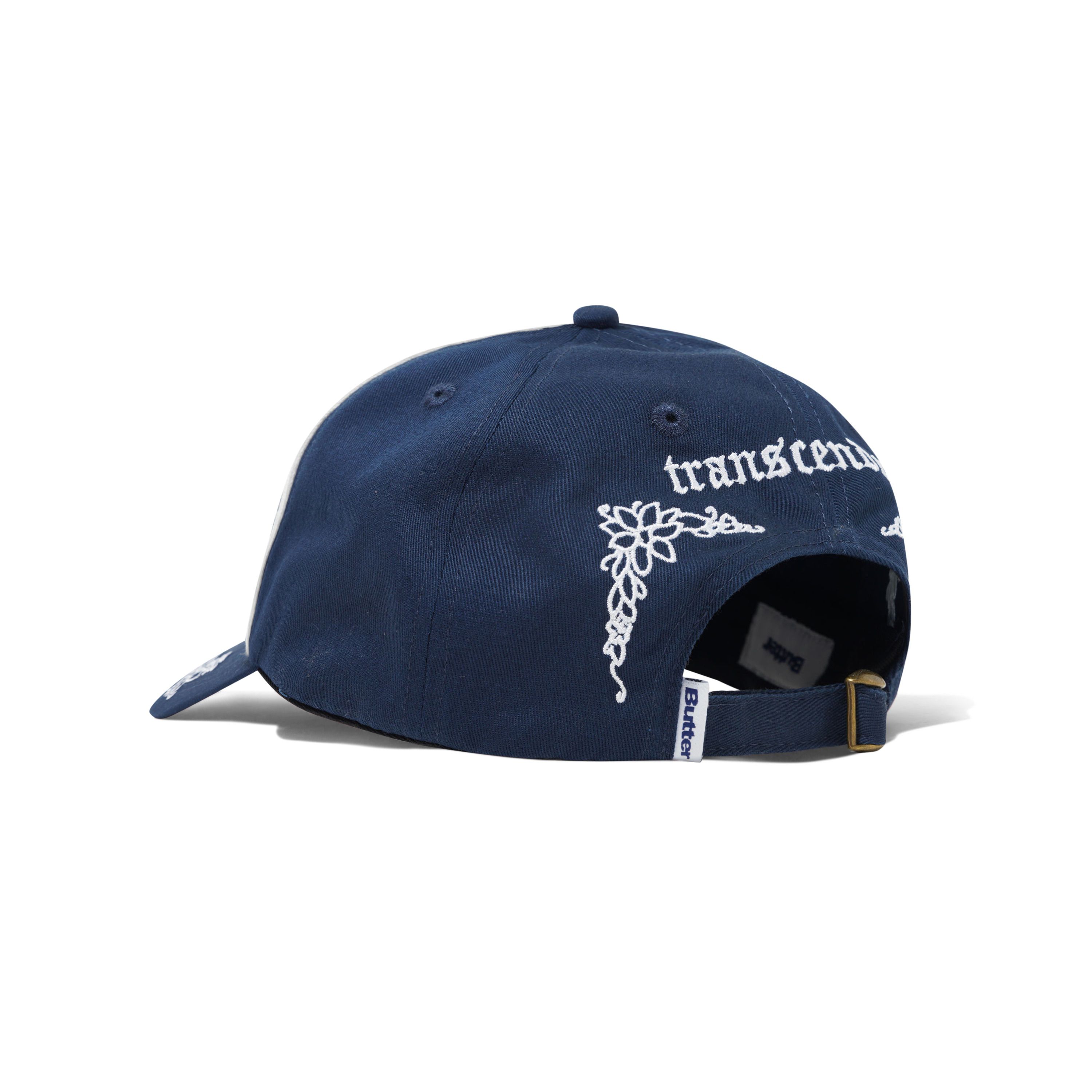 "SPIRITUAL" 6 PANEL HAT (NAVY)