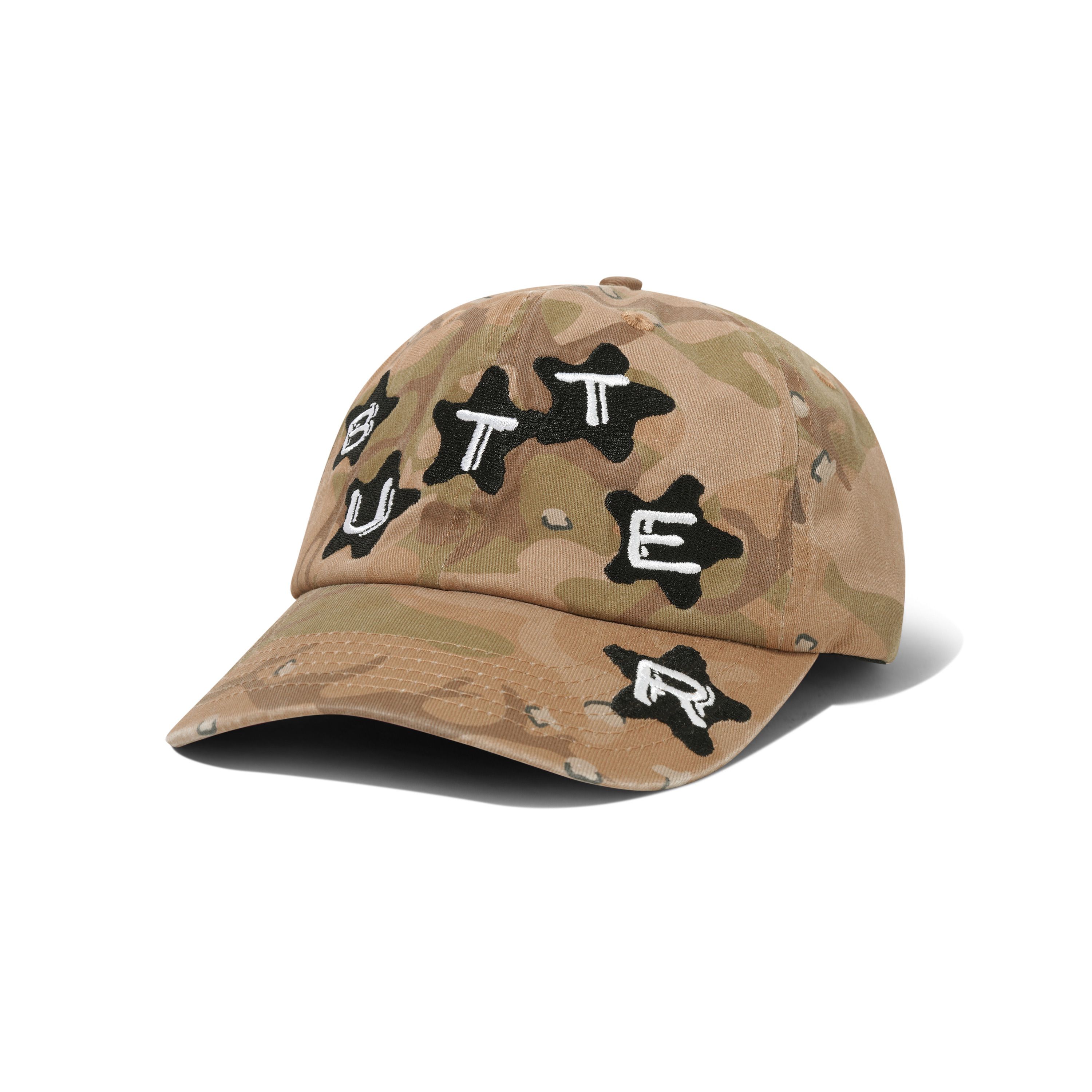 "STARS" 6 PANEL HAT (CAMO)-1