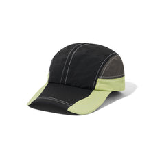 Cargar imagen en el visor de la galería, BUTTER GOODS - &quot;STREAM&quot; 4 PANEL CAP (BLACK/PISTACHIO)
