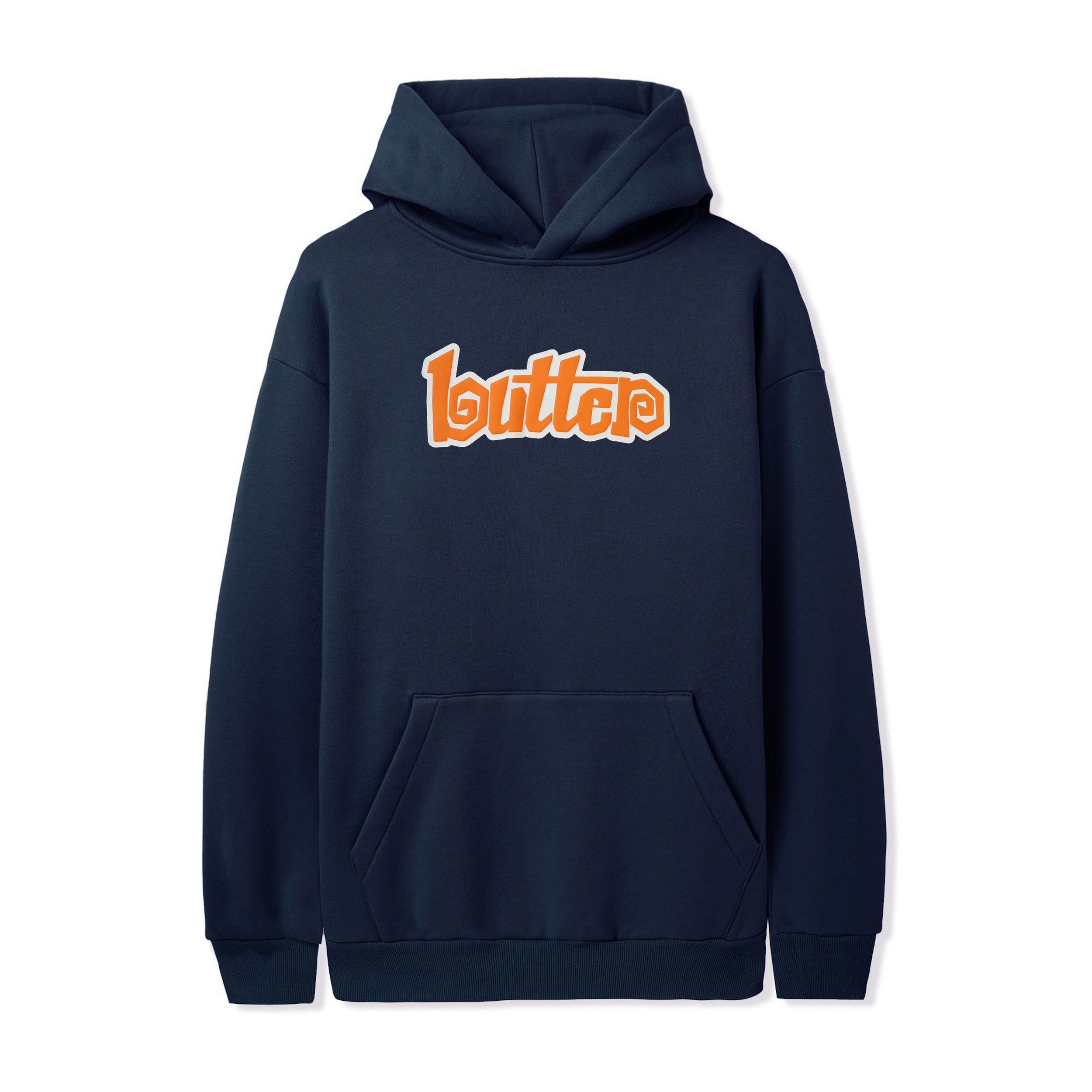 "SWIRL" HOODIE (NAVY)