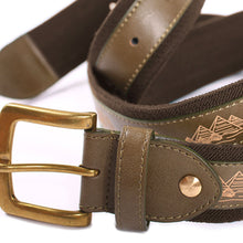Load image into Gallery viewer, THEORIES OF ATLANTIS - &quot;AS ABOVE SO BELOW&quot; VEGAN LEATHER BELT
