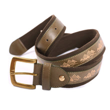 Load image into Gallery viewer, THEORIES OF ATLANTIS - &quot;AS ABOVE SO BELOW&quot; VEGAN LEATHER BELT
