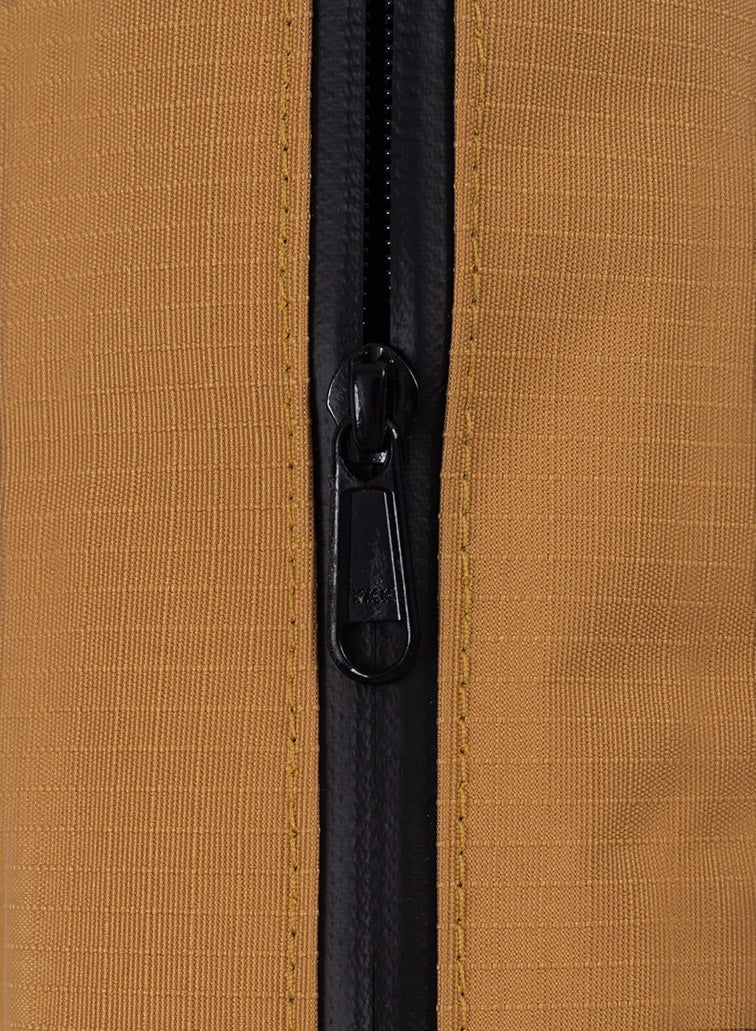 "THE NEW BUM BAG" MEDIUM SIDE BAG (CAMEL/NAVY)-4