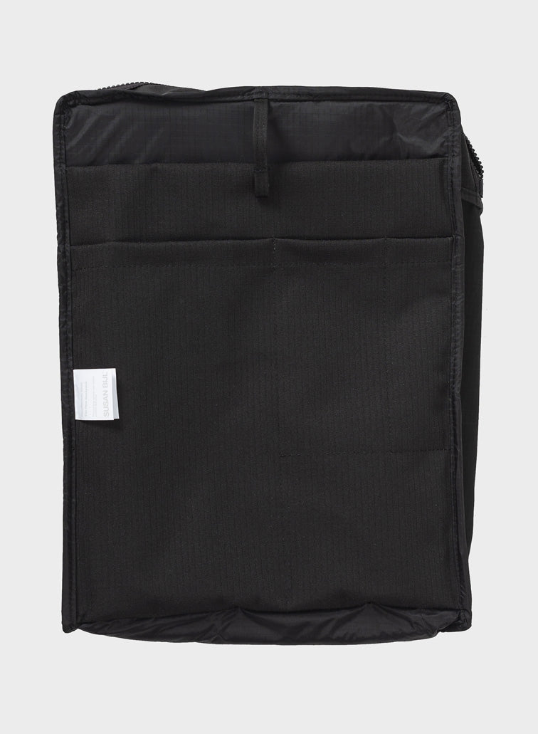 "THE NEW BACKPACK" (BLACK/BLACK)-5