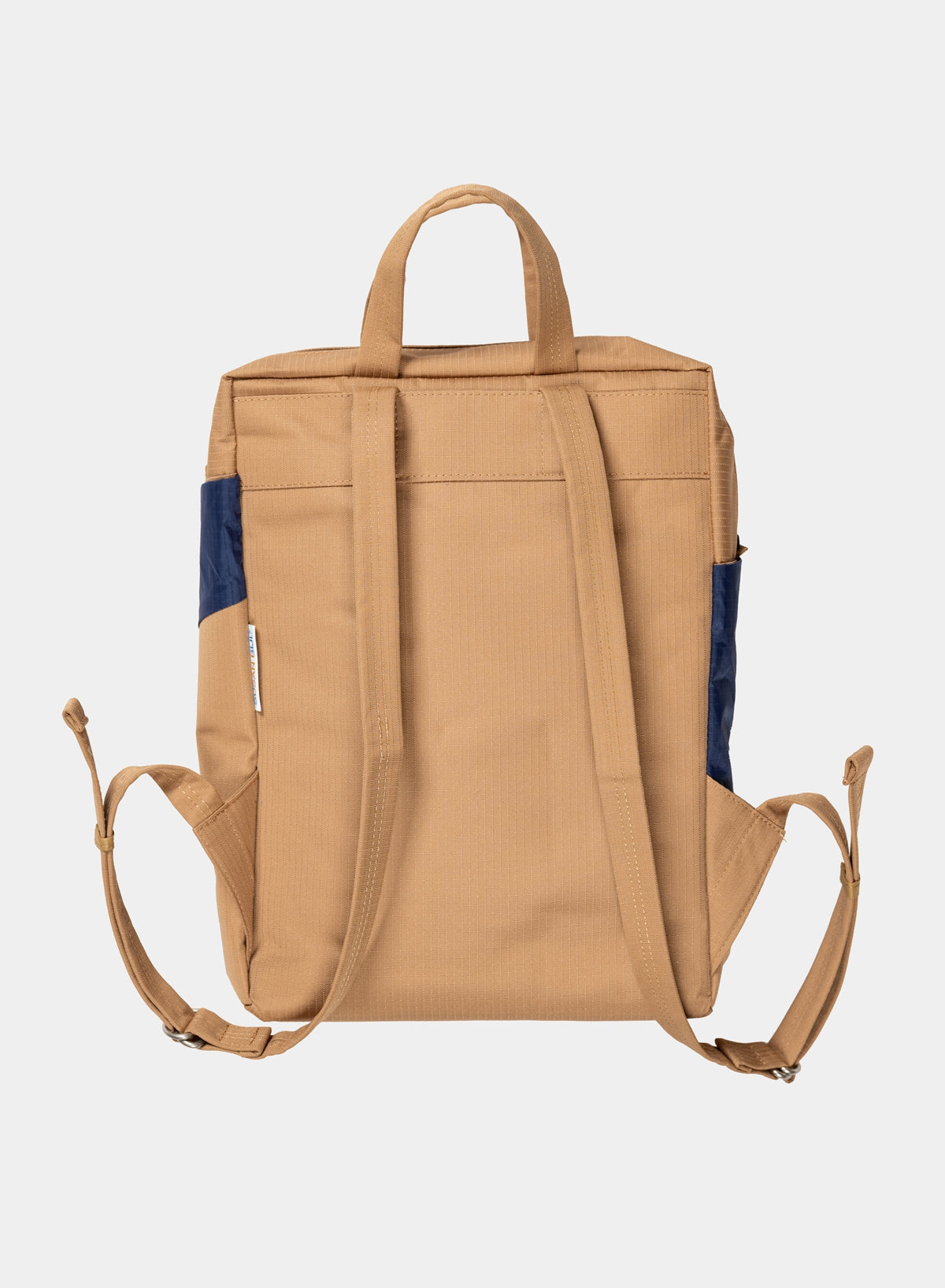 "THE NEW BACKPACK" (CAMEL/NAVY)-4