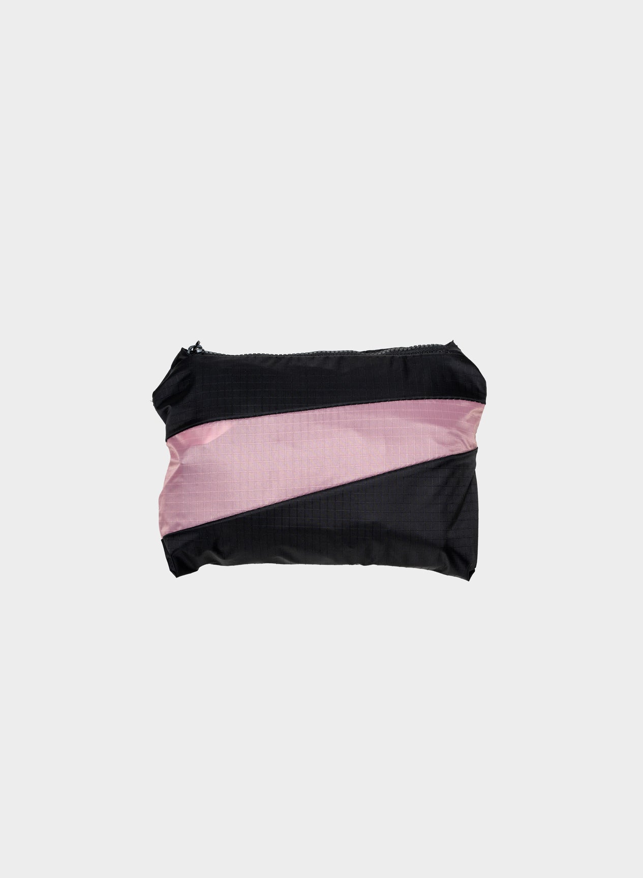 "THE NEW FOLDABLE BACKPACK" MEDIUM (BLACK/PINK PANTHER)-4