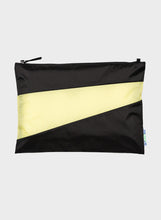 Load image into Gallery viewer, SUSAN BIJL - &quot;THE NEW POUCH&quot; LARGE SIDE BAG (BLACK/JOY)
