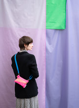 Load image into Gallery viewer, SUSAN BIJL - &quot;THE NEW POUCH&quot; SMALL SIDE BAG (FLUO PINK/TRY)
