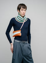 Load image into Gallery viewer, SUSAN BIJL - "THE NEW POUCH" SMALL (CINNAMON/SURF SPRAY)

