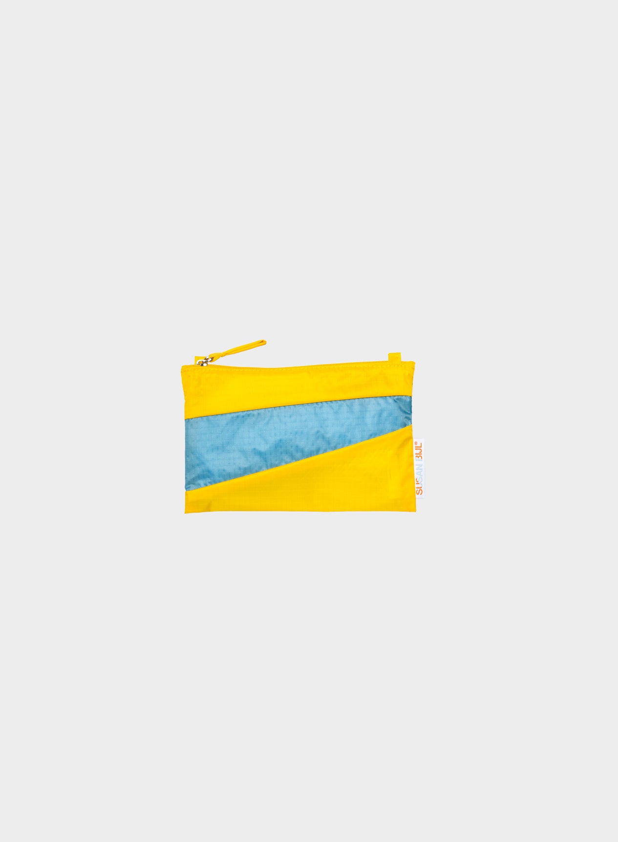 "THE NEW POUCH" SMALL (SUNFLOWER/OCEAN)