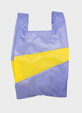 Load image into Gallery viewer, SUSAN BIJL - &quot;THE NEW SHOPPING BAG&quot; LARGE TOTE BAG (TREBLE/TV YELLOW)
